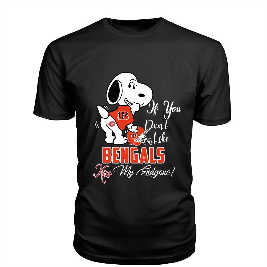Nfl Cincinnati Bengals Snoopy Dog Kiss My Endgone Shirt