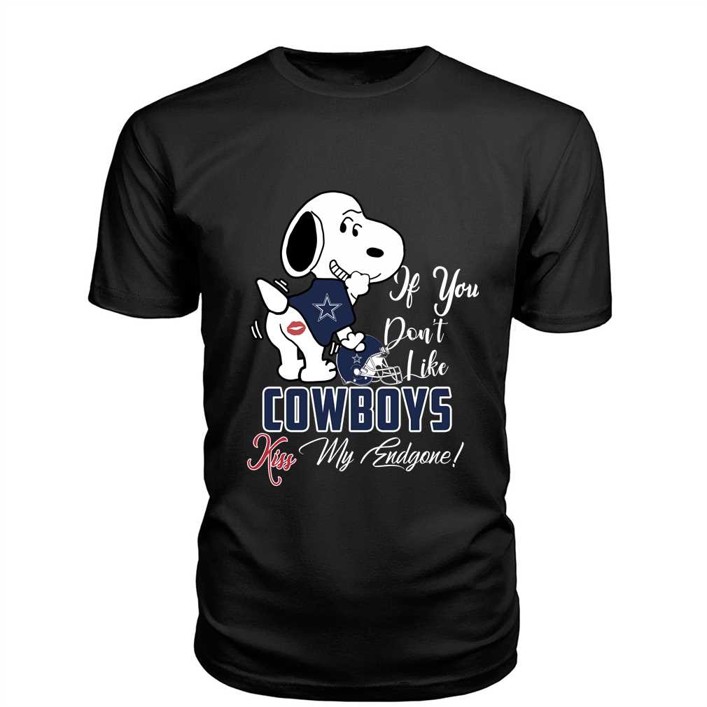 Nfl Dallas Cowboys Snoopy Dog Kiss My Endgone Shirt